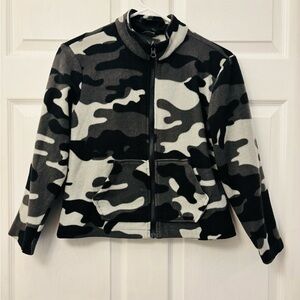 Eddie Bauer Kids Camouflage Fleece Jacket